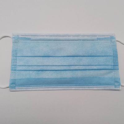 China Nonwoven 3 Ply Face Mask Medical Disposable Products For Mouth Protection for sale