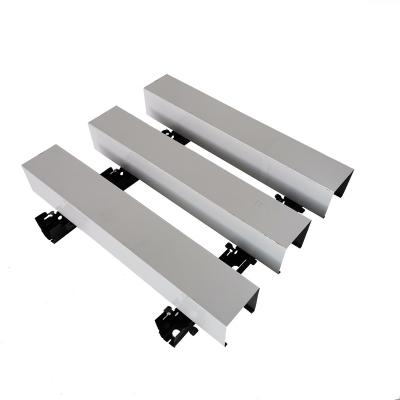 China Artistic Ceilings 2022 Aluminum Baffle Suspended Ceiling Baffle Aluminum Ceiling System for sale