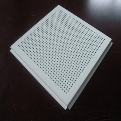 China Ceilings Artistic Metal Building Systems Suspended Type Perforated Run Shot Access Panel Ceiling for sale