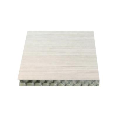 China 2mm Modern Wood Grain Aluminum Composite Panels Soundproof Sandwich Honeycomb Facade Cladding Panels for sale