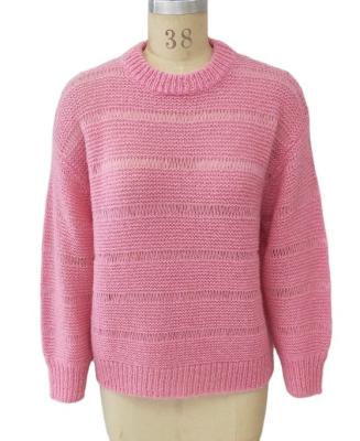 China custom Anti-wrinkle sweater long for women woolen sweater for women drop stitch stylish women sweaters for sale