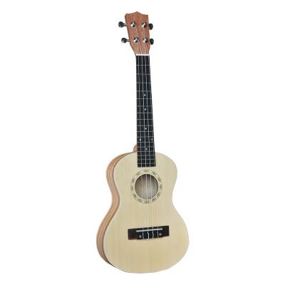 China Hot Selling Zebrano Hyer Kit Custom China 25 Inch 4 Strings Ukulele Classical Acoustic Guitar for sale