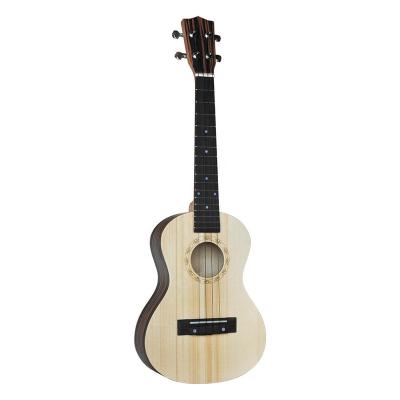 China Ebony Hyer Popular Custom Kit China 25 Inch 4 String Ukulele Classical Acoustic Guitar for sale