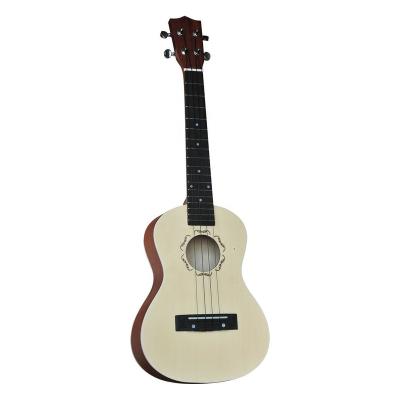 China Cheap Custom Sycamore Hyer Strings Ukulele Classic Acoustic Guitar Kit China 25 Inch 4 for sale