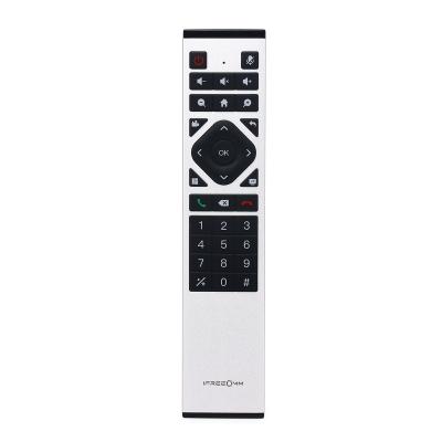 China Milexus Customized Infrared Aluminum Remote Control High End Metal TV Remote Control Home Application TV Remote Control for sale