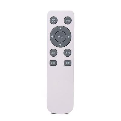 China 11 Key Mini Slim Button Silicone Audio Remote Control Infrared Remote Control Glossy Shell for sale