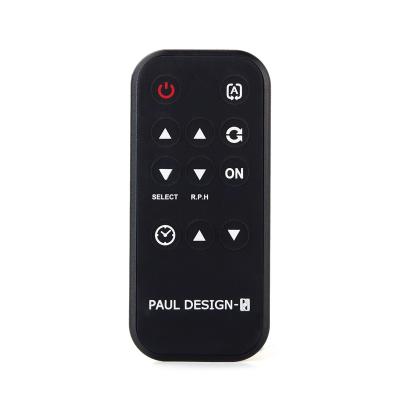 China Home Appliances Black Samll Size Appearance 11 Keys RF Controller 433mhz IR Exquisite Wireless Remote Control for sale