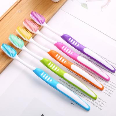 China China Manufacturer Plastic Eco-Friendly Adult Disposable Toothbrush For Promotion for sale