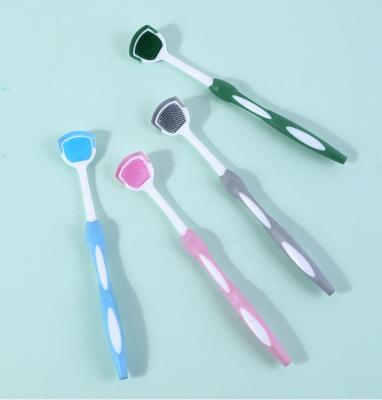 China Pp+tpr r New Tongue Cleaner Tongue Scraper Toothbrush To Keep Liner Clean High Quality Products for sale