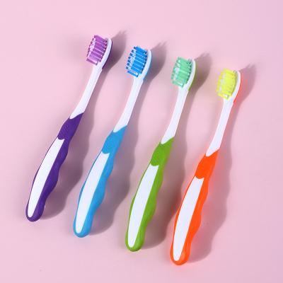 China Good Selling Soft Cartoon Children's Toothbrush A Toothbrush Handle Fits Hand U Shape Shape for sale