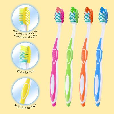 China New Kinds Stiffened Yangzhou New Kinds Toothbrush Manufacture Adult Toothbrush Heads With Soft Bristles for sale