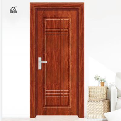 China Sound Insulation Interior Aluminum-Wooden Composited Door Modern Aluminum Frame For Wood Doors for sale