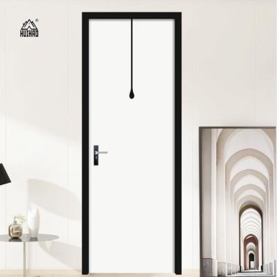 China Anti-Theft Interior Aluminium Alloy Frame Single Doors Aluminum Alloy Door Glass Design for sale