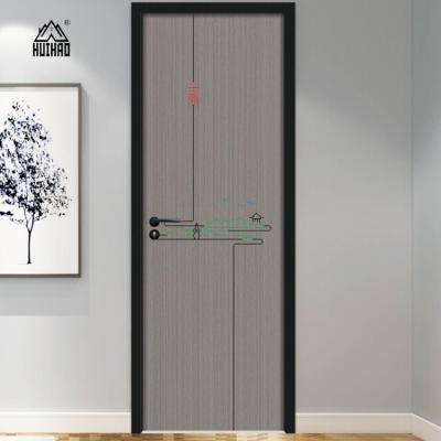 China Anti-Theft Latest Design Wooden Single Main Door Design Composite Internal Room Aluminum Wooden Door for sale