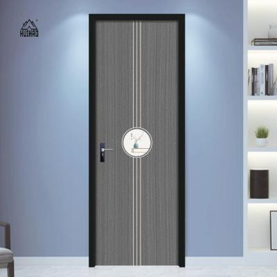 China Anti-Theft New Design Aluminum Doors Folding Wood Door Soundproof Modern House Bedroom Door for sale