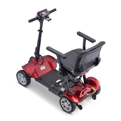 China Scooter Unisex Lightweight Foldable Wheel Electric Mobility Scooter For Handicapped Handicapped for sale