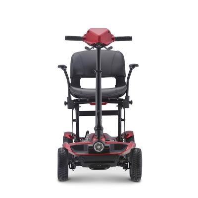 China Unisex Mobility Scooter Automatic Lithium Battery Removable Light Weight Folding Electric Mobility Scooters 4 Wheel for sale