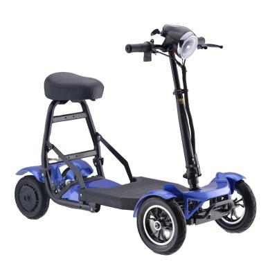 China Unisex Smart Light Weight Elderly Portable Travel Disabled Electric Mobility Scooter Handicapped Wheelchair For Elders for sale