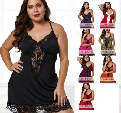 China 2021 Breathable Lace Satin Designers Pajamas 5X Lingerie Robe Luxury Plus Size Fat Women Onsie Sleepwear 4X Silk Satin Pajamas for sale