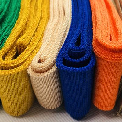 China New Cotton Knitted Elastic Cuff 1*1 T-shirt Collar Rib for sale