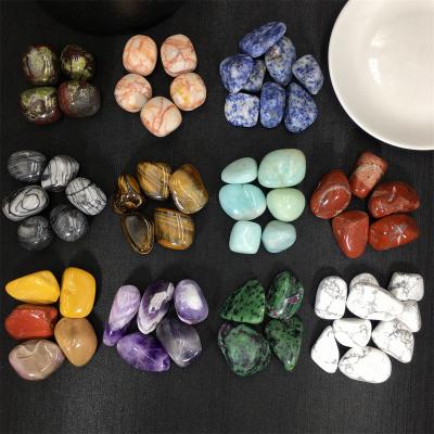 China China Wholesale Natural Red Green Strawberry Quartz Qing Teacher Crystal Static Tower Rolling Stone for sale