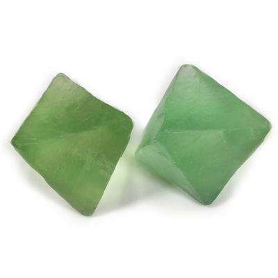 China Wholesale Natural Chakra Pendant Healing China Quartz Fluorite Octahedral Crystal for sale