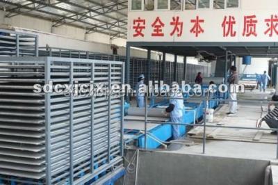 China Magensium Steel Light Glass Board Production Line for sale