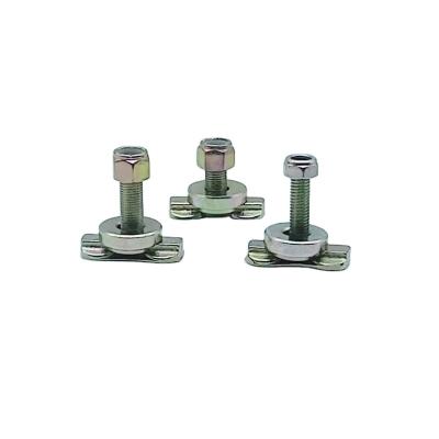 China ZN YG T Double Stub Fitting E-Track L-Track Fittings L-Shaped Cargo Control for sale