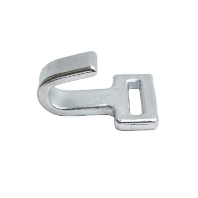 China Heavy Industry Cargo Control Hardware Metal Steel Galvanized Flat J Hook for sale