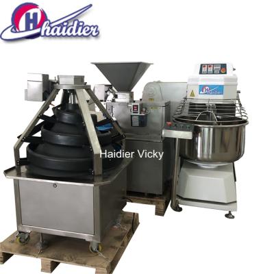 China Price Energy Saving Full Automatic Haidier Hamburger Production Line , Dry Yeast Bread Production Line for sale