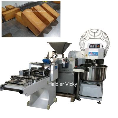 China High Efficiency Haidier Toast Bread Production Line Making Production Line Sale Electric Oven Bakery Machine for sale