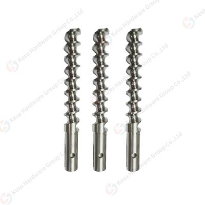 China High Tolerance Aluminum CNC Machining For Spiral OEM CNC Milling For Screw for sale