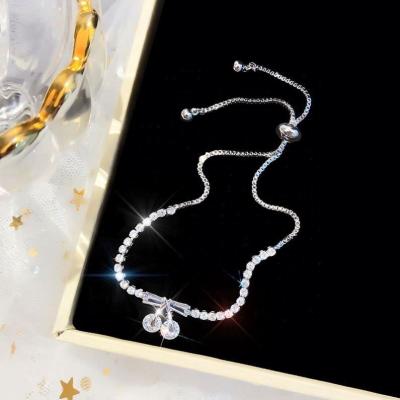 China FASHIONABLE Hot Sale Jewelry Sets Women Crystal Bracelets Cherry Shape Pendant Charm Bracelets Jewelry for sale