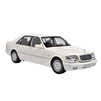 China Toy Classic Car S600 1/18 Diecast Alloy Diecast Model Car Modelo Diecast Para Coleccion for sale