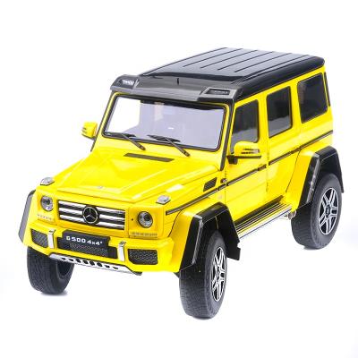 China 1:18 G-Class Almost Real Diecast Toy 1:18 Scale AR G500 4*4 Diecast Model Diecast Model For Car SUV Vehicle Collection for sale