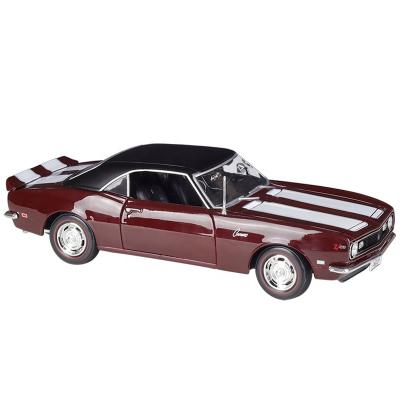 China Diecast Toy 1:18 Scale Metal Car 1968 Z28 Classic Models Die Cast Car Model Alloy Car For Collection For Gift for sale