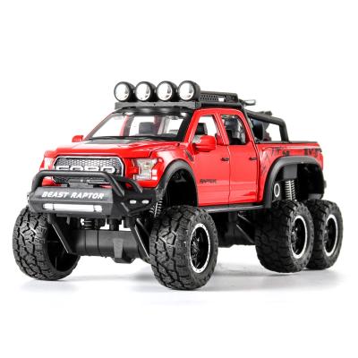 China Toy Diecast Toy Vehicles Diecast 1:28 Scale F-150 Modified Version Simulation Alloy Car Model Toy Metal Car Models Diecast Car F150 Model for sale