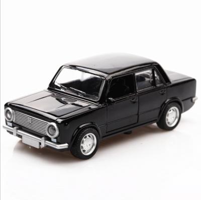 China Diecast Models Alloy Diecast Cars 1:36 Scale Car Metal Model Toy LADA for sale