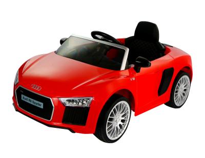 China Ride On Toy Audi Authorized R8 Single-drive 2.4G Children's Car Ride On Infantil Remote Control Carro Car for sale