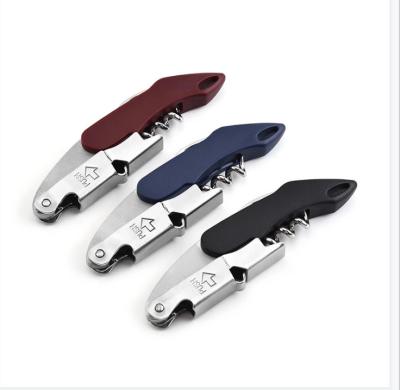 China Hot Selling Creative Multifunctional Corkscrew Stainless Steel Wine Bottle Opener Wine Beer Bottle Opener for sale