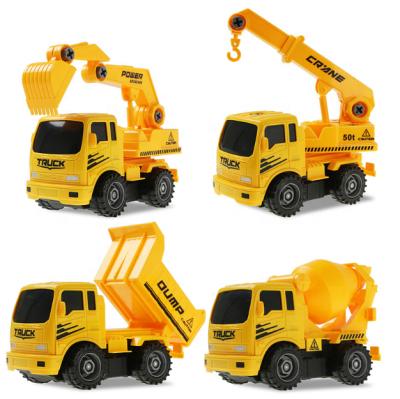 China Eco-friendly Building Toy Car Model ABS Plastic Building Block The Car With Technology Machinery Parts Children Toys Assembled Toy for sale