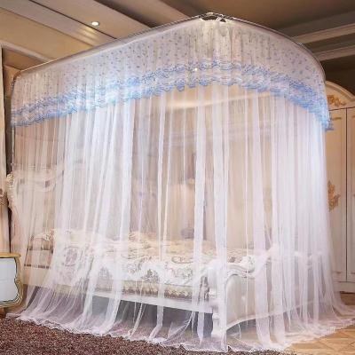 China 180*200cm Luxurious Custom Mosquito Net Various Style Mosquito Bed Palace Folded Size Valentines Mosquito Net for sale