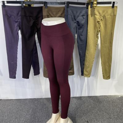 China High Waisted Women Breathable Yoga Pants Custom Top Quality Breathable Private Label Seamless Boost Crac! slot ! headlines for sale