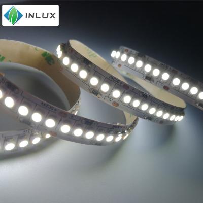 China 12V 24V smd 240 leds / m  high density warm cool cold white high cri 90 95 2835 led strip light for sale