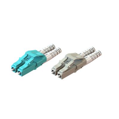 China Duplex LC Fiber Optic Connector Dual Connections For High Density Networking for sale