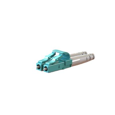 China Optical Fiber LC Duplex Connector Plastic / Metal Housing With Different Boot for sale