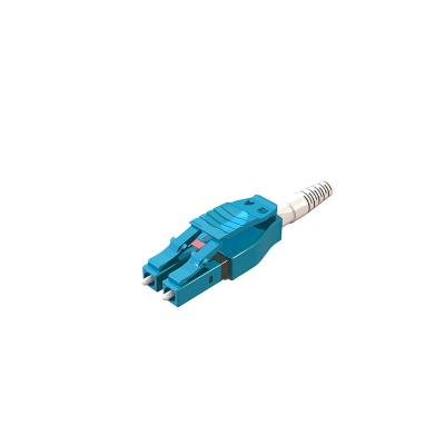 China Blue uniboot 2.0 LC Fiber Optic Connector Assembly Uniboot 2.0 for Data Center Cabling for sale