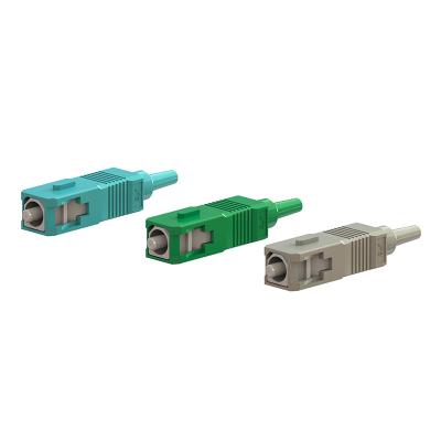 China Push Pull Type SC Fiber Optic Connector Quick Assembly Easy And Rapid Configuration for sale