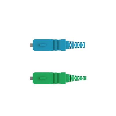 China Single Mode SC Fiber Optic Connector Short Boot Voor Fiber Optic Patch Cord Te koop