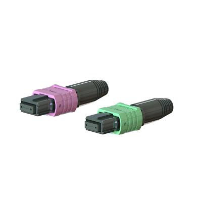 China FTTH Deployments MPO Fiber Optic Connector For Parallel Optical Transmission for sale